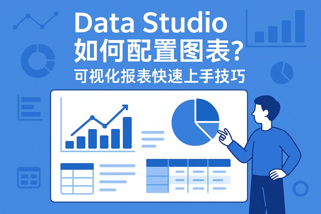 Data Studio如何配置图表？可视化报表快速上手技巧